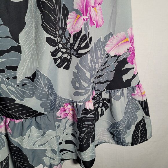 Helena's Made in Hawaii Hawaiian‎ Moomoo Dress Women's 3X  NWOT - Picture 3 of 4